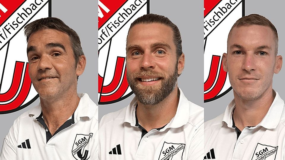 Stefan Wiest (links im Bild), Julian Haug (Mitte) und Jonathan Hummler bilden weiterhin das Trainertrio bei der SGM. 