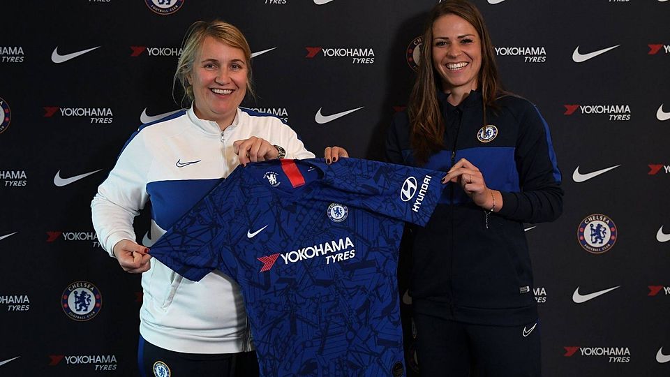 Melanie Leupolz besuchte in London schon das Stadion an der Stamford Bridge (wo die Chelsea-Männer spielen, die Frauen ab und zu) – und traf auf ihre künftige Trainerin Emma Hayes. FC Chelsea