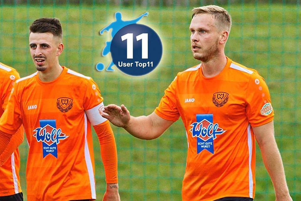 In der Gunst der FuPa-Leser hoch im Kurs: Florian Schubert (li.) und Rico Heuschkel (re.) von Wismut Gera. 