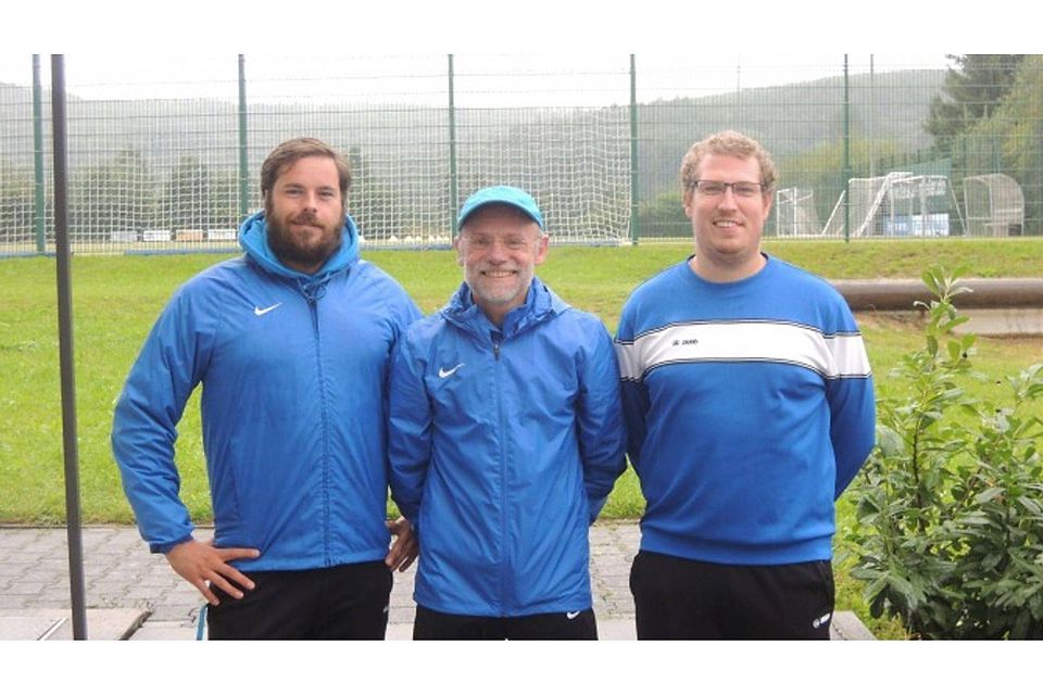 Das Trainer-Team der FCNA-Junioren (von links): Julian Luther, Uli Fricke und Jerome Lehmann.