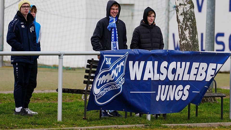 Die Walschlebener "Ultras" sind voller Vorfreude, dass ihr SV nun endlich wieder ins Spielgeschehen eingreift.