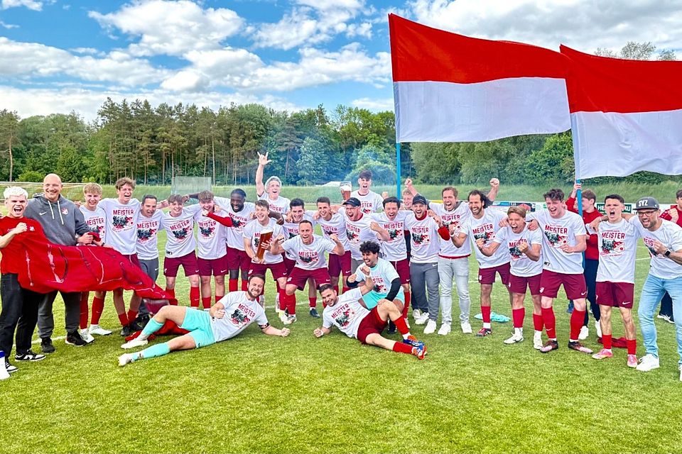 Der ehemalige Landesligist SV Zuchering lässt die Sau raus und steigt als Meister wieder in die Kreisliga auf.