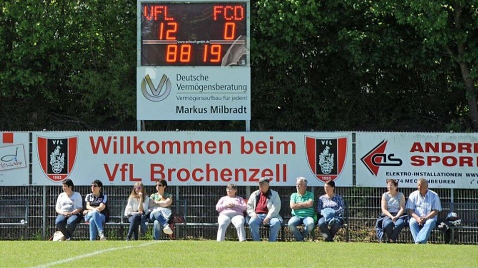 Dreistellig trifft der Champion VfL Brochenzell in der Saison 2016/17 in der Kreisliga B5. Foto: far