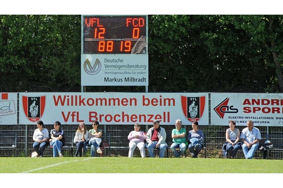 Dreistellig trifft der Champion VfL Brochenzell in der Saison 2016/17 in der Kreisliga B5. Foto: far