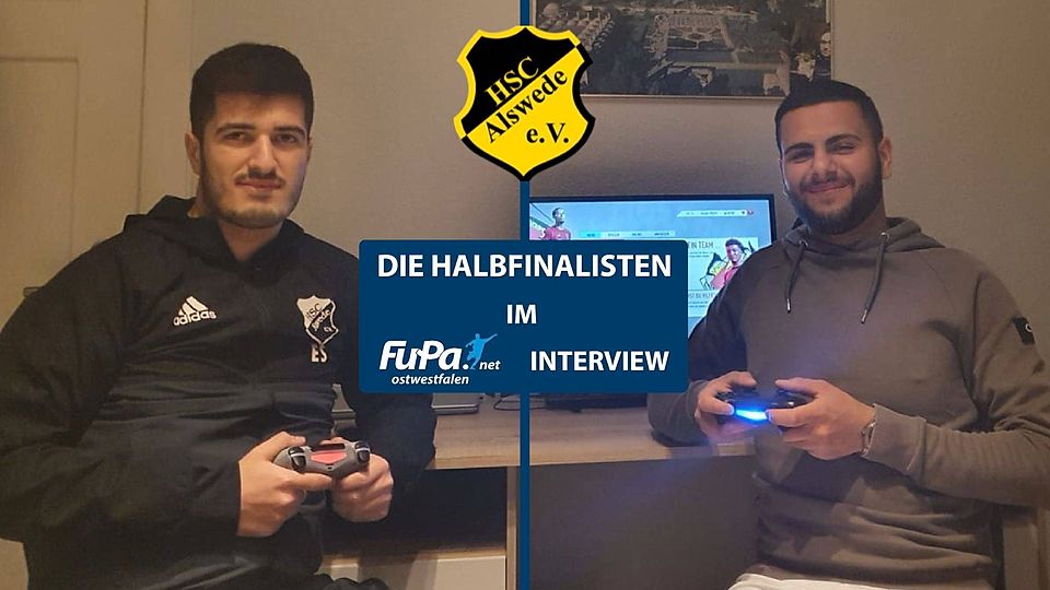 Klassisches Meeting unter Cousins: Emre (l.) und Berat Salgin (r.) schwitzen für den HSC Alswede an der PlayStation.