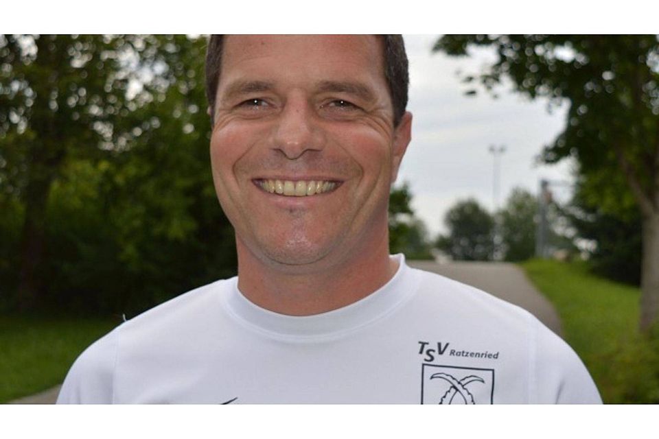 Nach dem Aufsteig bleibt er weiter bescheiden: der Trainer des TSV Ratzenried Markus Steidle. Klaus Eichler