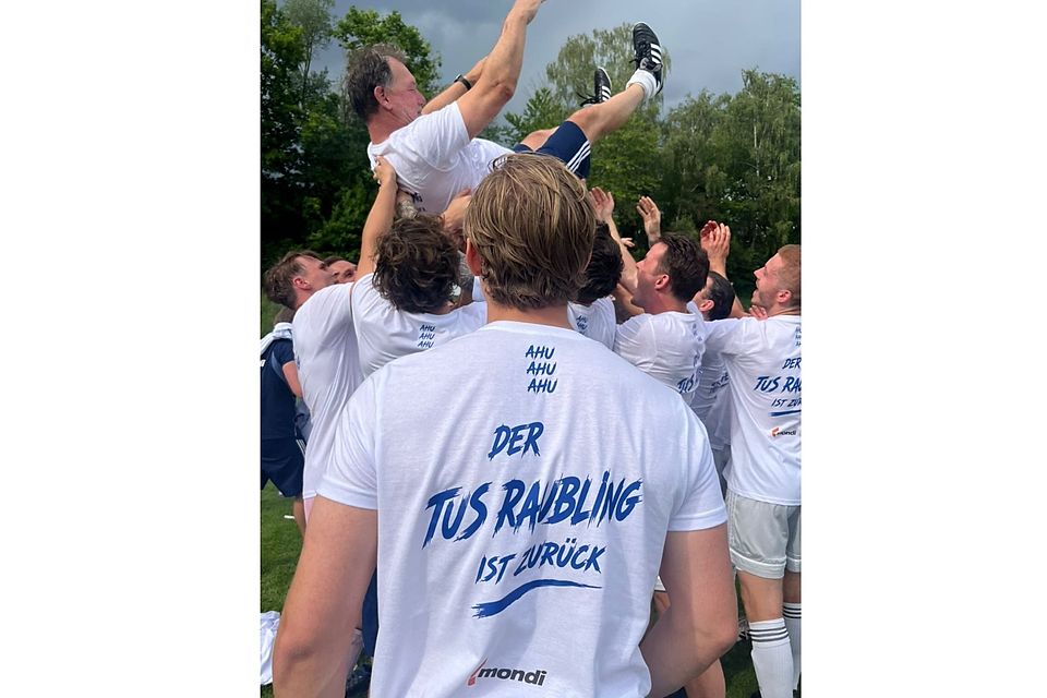 Der TuS Raubling ist zurück in der Bezirksliga, so sieht's aus!