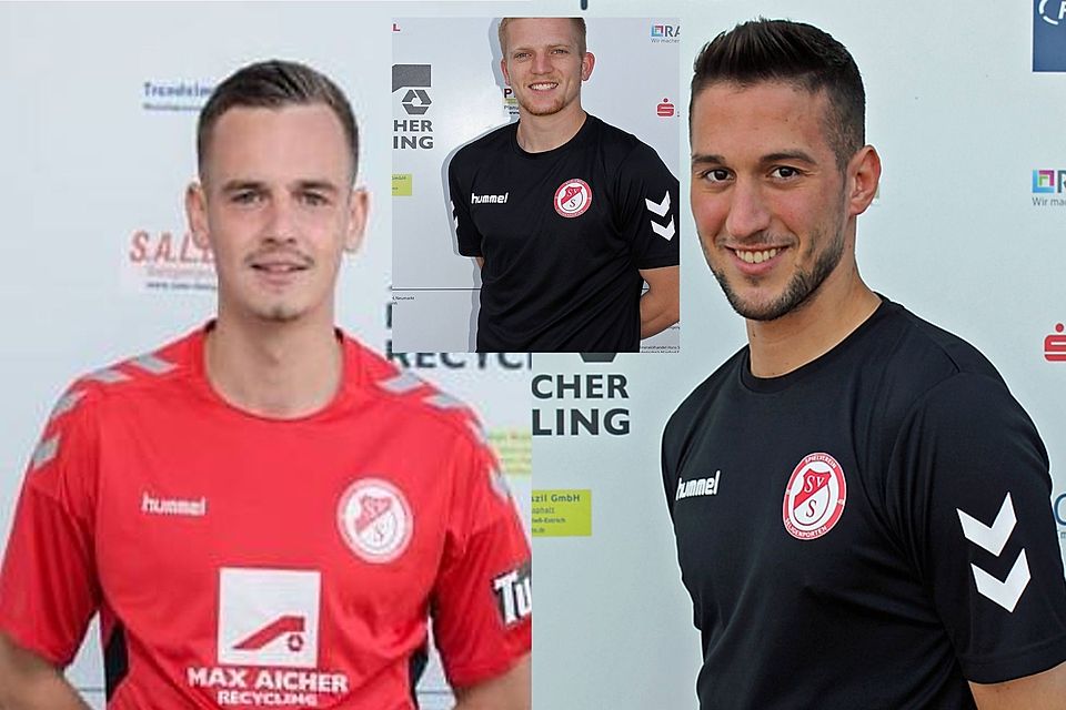 Erst gemeinsam beim SV Seligenporten, jetzt wechselt das Trio Kai Neuerer, Raffael Kobrowski und Mergim Bajrami (von links nach rechts) zum Ligarivalen Ammerthal.