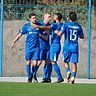 SF Baumberg feiert 2:0-Sieg gegen den TSV Meerbusch