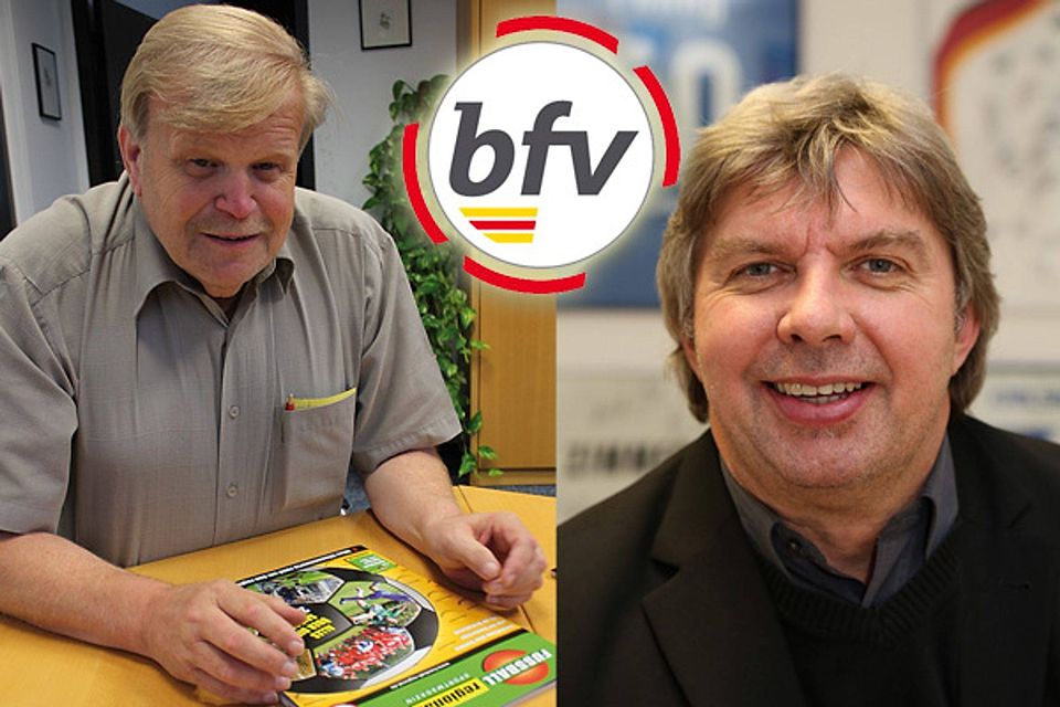 Hüter der Gesetze: Ex-Geschäftsführer Siggi Müller (l.) und Präsident Ronny Zimmermann.  Fotos: Czink/Pfeifer