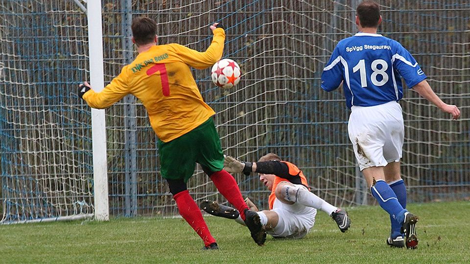 In dieser Saison waren es recht ungleiche Duelle zwischen Don Bosco Bamberg und der SpVgg Stegaurach. F: Stöcklein