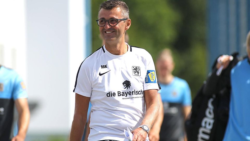 Fährt mit seiner Mannschaft zum Landesligisten Saas Bayreuth: Löwen-Coach Michael Köllner.