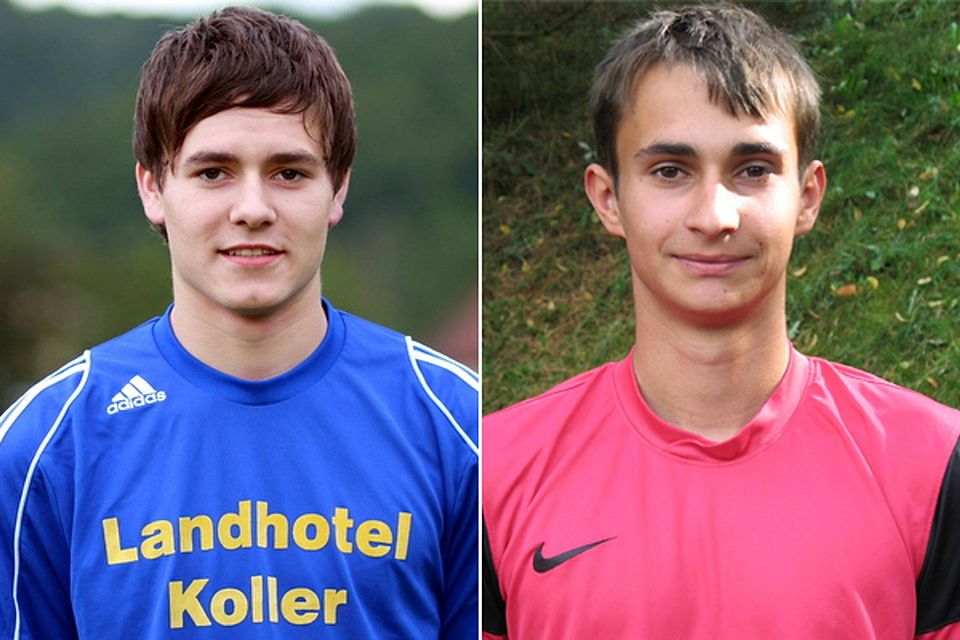 Simon Pittner (li.) und Patrick Friedl streifen in der kommenden Saison das Hauzenberger Trikot über Montage:Sebastian Ziegert Simon Pittner (li.) und Patrick Friedl streifen in der kommenden Saison das Hauzenberger Trikot über Montage:Sebastian Ziegert