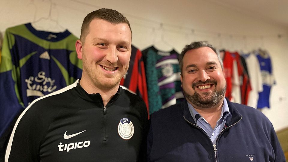 Dominic Höhl (links) und Dennis Lang. Fotograf: SV Seemental