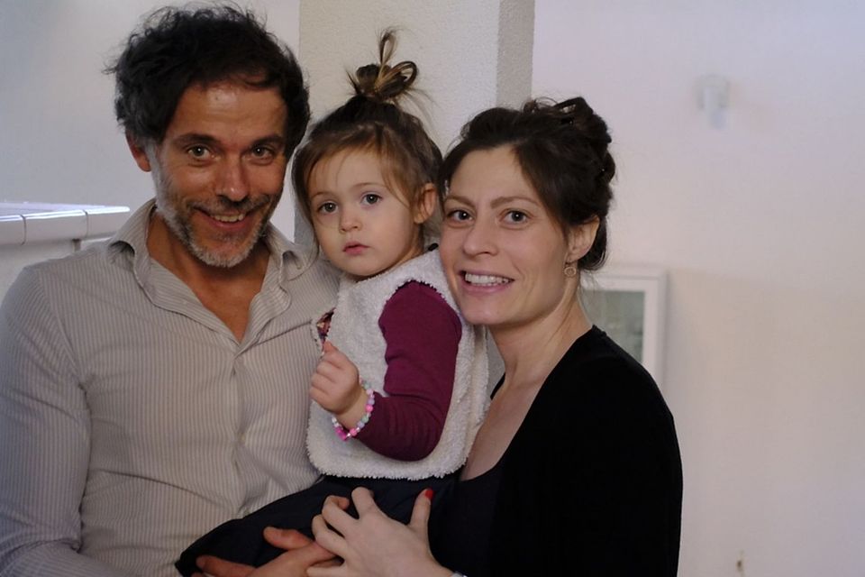 Jan Herdrich mit seiner Lebensgefährtin Steffi und der gemeinsamen Tochter Pauline Jan Herdrich mit seiner Lebensgefährtin Steffi und der gemeinsamen Tochter Pauline