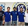 Bildunterschrift: (von Links) Trainer Bernd Wiegand, Kilian-Robert Bosch, Mustafa Azad, Erkut Kiraz, Trainer Feytullah Genç