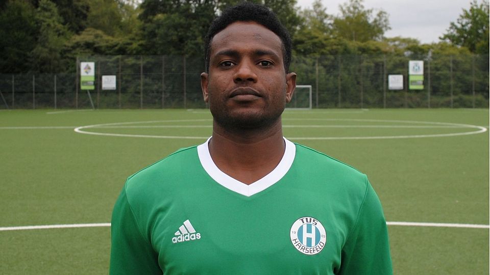 Schoss beide Harsefelder Treffer: Alssir Hassan Abolgasim