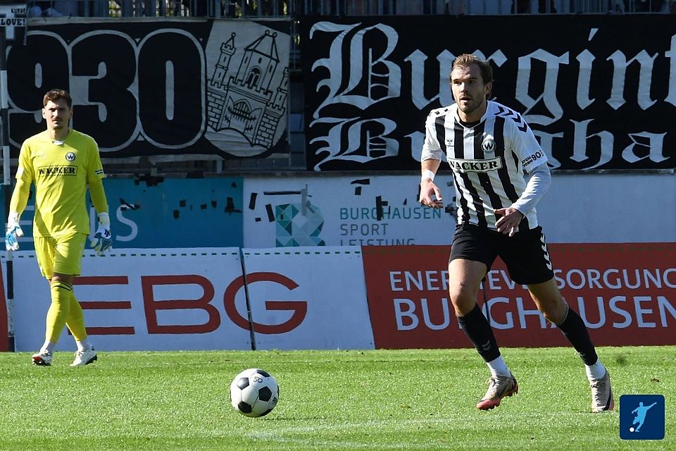 Felix Bachschmid will mit Wacker Burghausen einen Heimsieg einfahren. 