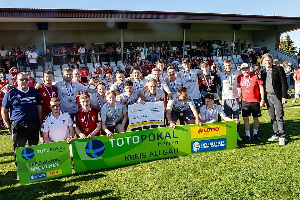 Dramatik pur: der SV Egg an der Günz drehte das Allgäuer Finale in den Schlusssekunden.