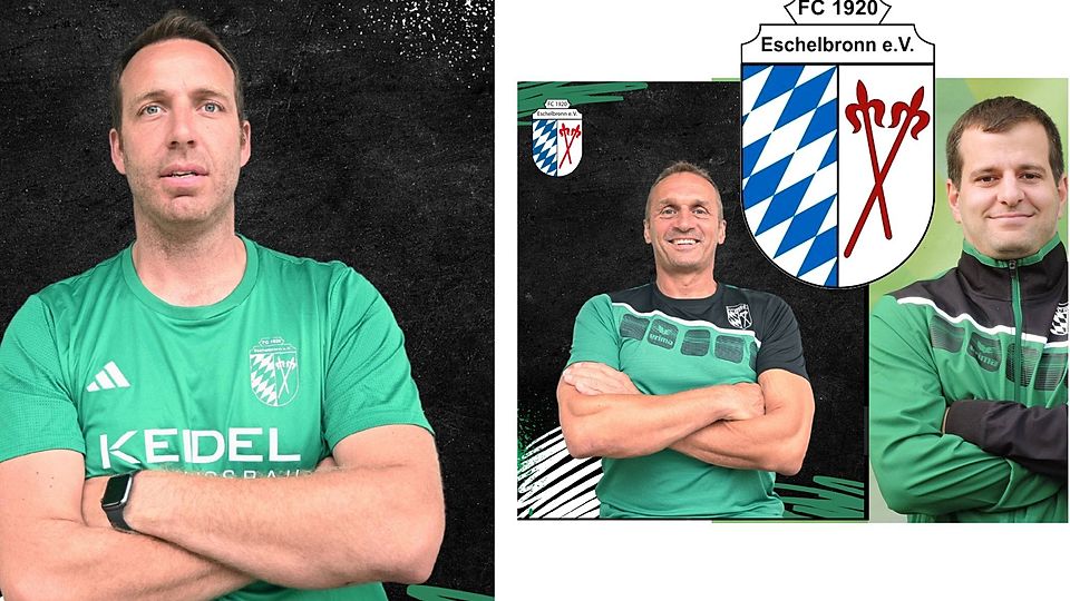 Andreas Dinkel (li.) hat seine Traineramt zur Verfügung gestellt. Florian Steidel (re.) und Heino Wallenwein übernehmen bis zum Saisonende.