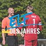 Nick Esser (re.) vom SC Borussia Lindenthal-Hohenlind war der starke Rückhalt der Saison.