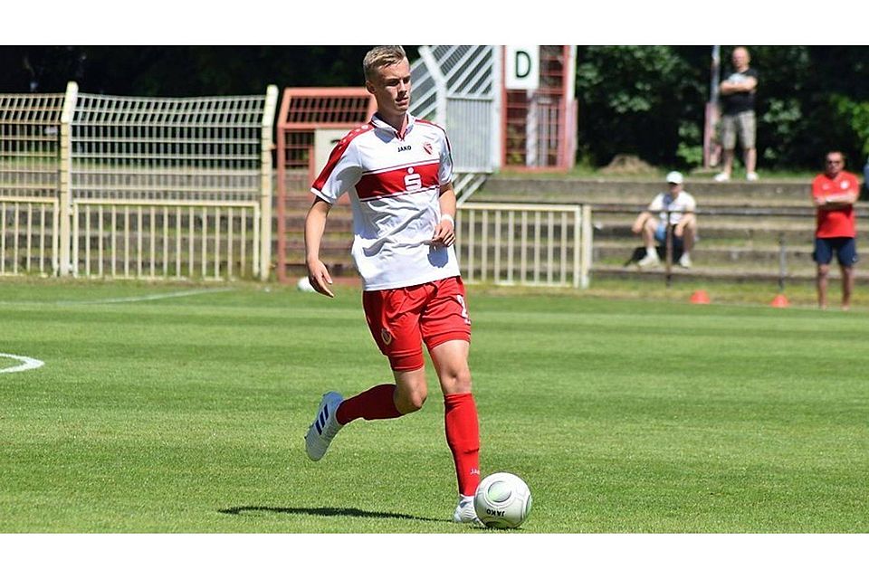 Björn Nikolajewski war mit der U 19 des FC Energie Cottbus sehr erfolgreich und möchte sich nun bei Chemie Leipzig etablieren.