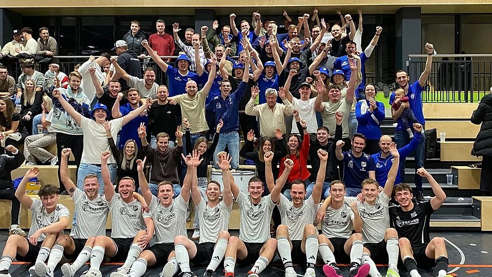 Der SV Röhrnbach - FRG-Hallencup-Sieger 2024.