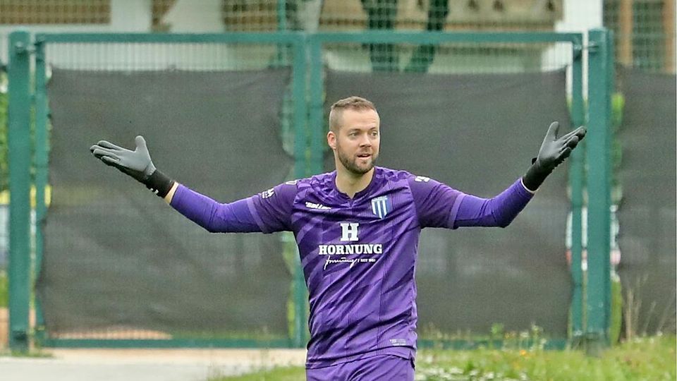 Steigt zum Kapitän auf: Torwart David Salcher. Ein Stellvertreter wird beizeiten nachgeschoben.