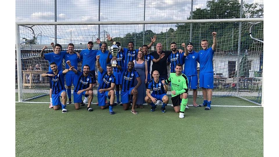 2024 feierten die Sportfreunde noch ausgelassen den Stadtpokalsieg. In diesem Jahr geht der Gastgeber nur noch als Außenseiter ins Rennen (Archiv).	Foto: TSV Hambach