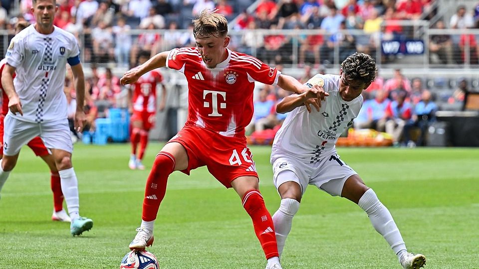 Offensivjuwel Lennart Karl ist kommende Saison bei den Profis eingeplant.