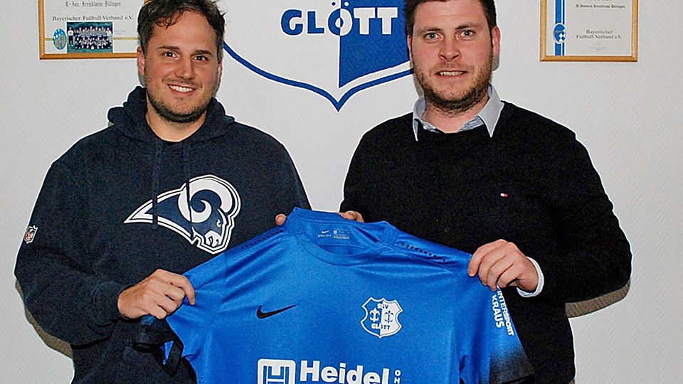 Glötts Neutrainer Markus Rickauer (links) und Abteilungsleiter Thomas Schreitt gehen im Sommer gemeinsam in die neue Saison. 