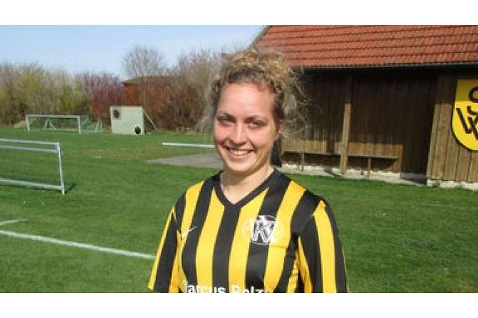 Wohl die Matchwinnerin: Franziska Wildl mit drei Assists und einem Tor im Spiel der SG Kirchasch gegen den FC Neufahrn.
