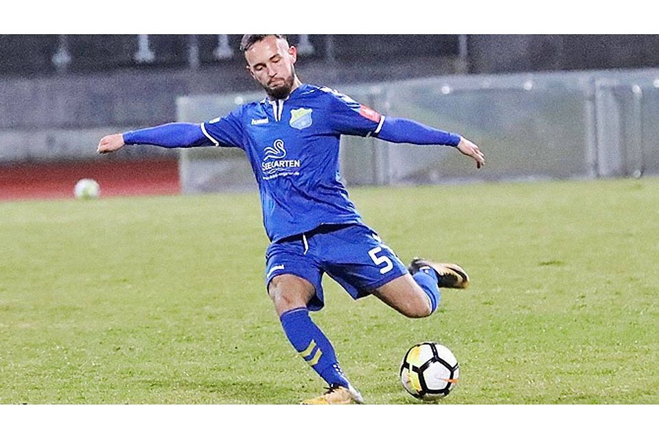 Arbnor Segashi verlässt den FC Pipinsried. Er schließt sich Türkgücü Ataspor München an.  Foto: Sebastian Richly