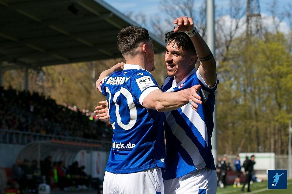 Cottbus durfte drei Mal jubeln.