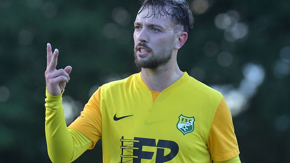 Luis Sievers hofft mit dem FSC Rheda auf drei Punkte gegen Borussia Emsdetten.