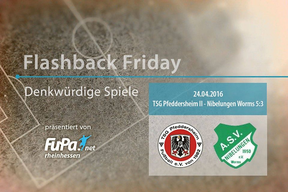 Heute vor vier Jahren stieg im Bezirksliga-Abstiegskampf eine hochspannende Partie zwischen Pfeddersheim II und den Nibelungen Worms.