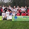 Überglücklicher Pokalsieger im Kreis Cham/Schwandorf: Die SpVgg Willmering-Waffenbrunn.