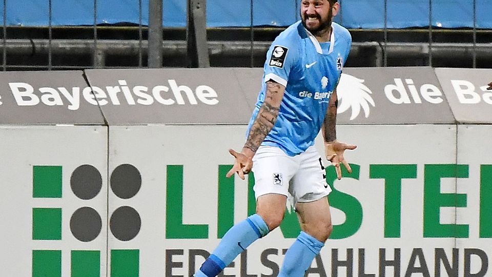 Sascha Mölders war einmal mehr der Matchwinner des TSV 1860 München 