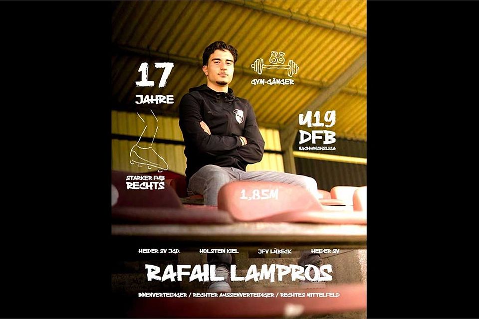 Rafail Lampros (Heider SV). Rafail Lampros (Heider SV).