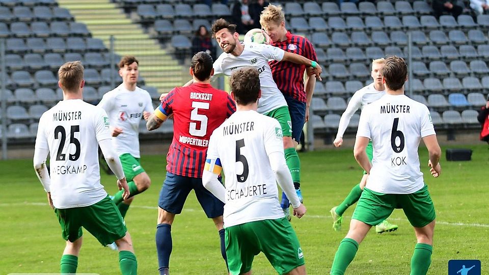 Preußen Münster und der Wuppertaler SV spielten in der Regionalliga um den Aufstieg mit.