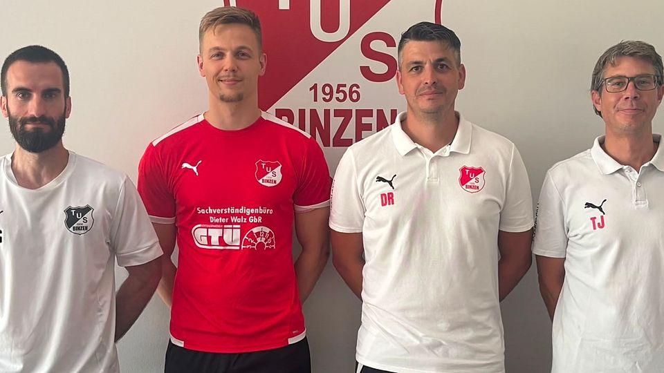 Cheftrainer Manuel Schwarz, Jens Murawski, Co-Trainer Dominik Rakus, Sportlicher Leiter Tobias Jehle 