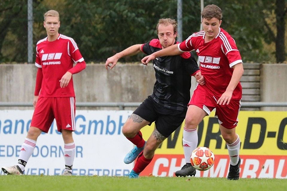 Lukas Stelzl traf zum 2:1-Sieg der  Rimbacher beim FC Miltach II. Foto: Tschannerl