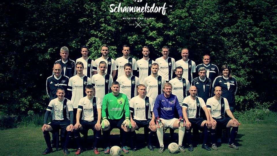 Die Meistermannschaft des TSV Schammelsdorf. Foto: TSV