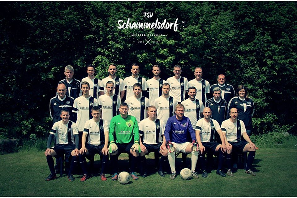 Die Meistermannschaft des TSV Schammelsdorf. Foto: TSV