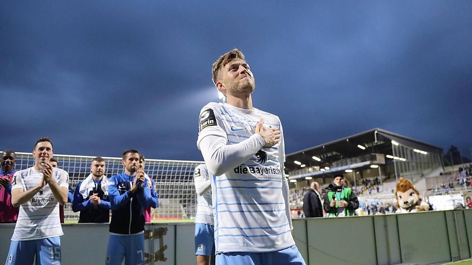 Marius Willsch in seinem letzten Spiel für die Löwen am 19. Mai 2023. Ab kommender Saison wird er als spielender Co-Trainer für seinen Heimatverein Neukirchen auflaufen.