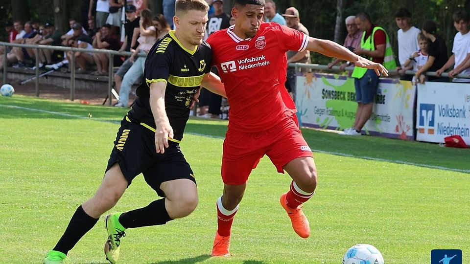Der SV Sonsbeck gibt Gas. 