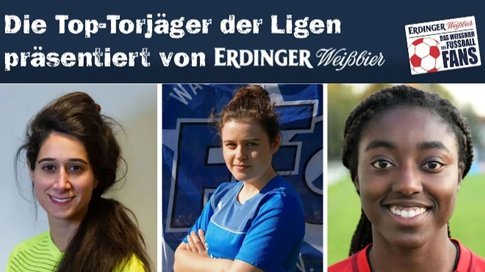 Sheeva Seyfi, Julia Stieglmeier und Nana Opoku gehören zu den besten Torjägerinnen der Frauen-Kreisligen in Oberbayern.