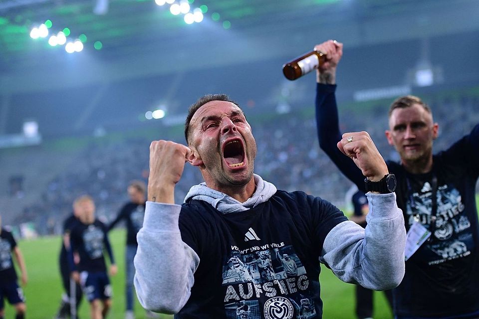 Dietmar Hirsch hat den MSV Duisburg zurück in die 3. Liga geführt. 