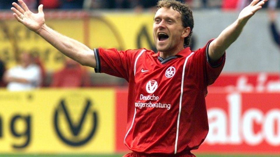 Jubelte einst mit dem 1. FC Kaiserslautern über die deutsche Meisterschaft: Torjäger Olaf Marschall
