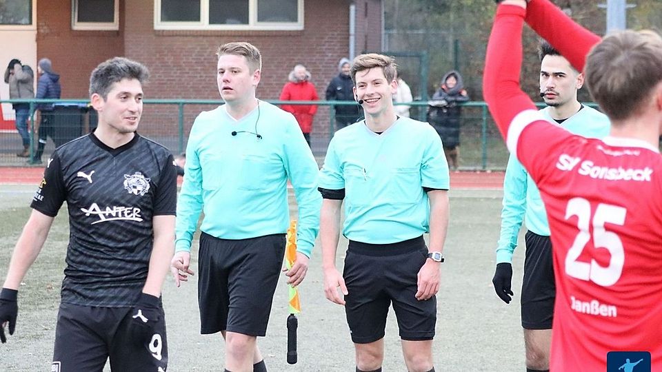 Hilden war mit der Schiedsrichter-Leistung nicht zufrieden. 